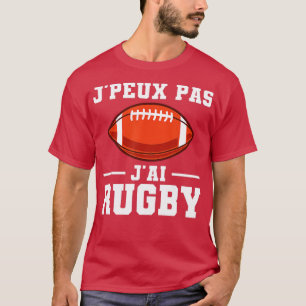 Mens I Cant I Have Rugby Rugbyman  T-Shirt