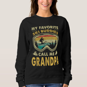 Mens I Have Two Titles Dad And Grandpa Fathers Day Sweatshirt