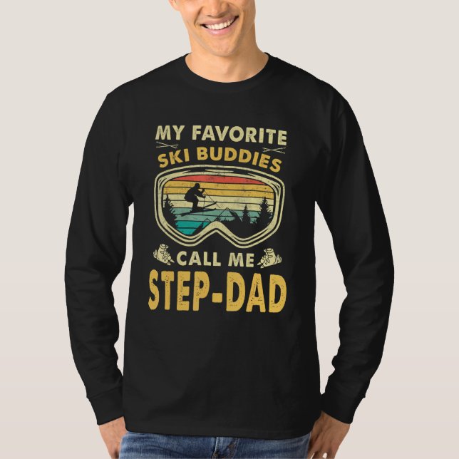 Mens I Have Two Titles Dad And Step-Dad Fathers Da T-Shirt (Front)