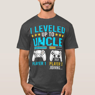 Mens I Leveled Up To Uncle Gamer Apparel, New Uncl T-Shirt