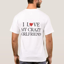 Mens I Love My Gf Set I Love My Crazy Ex Girlfri