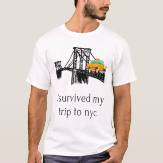 Mens I Survived My Trip To NYC T-Shirt