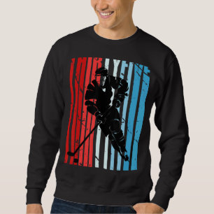 Mens Ice Hockey 35th Birthday Player Motivational  Sweatshirt