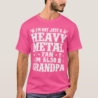 Mens I'M A Heavy Metal Fan  A Grandpa Heavy Metal T-Shirt