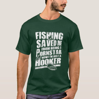 Mens Im Just A HookerFunny Fishing s For Men682 T-Shirt