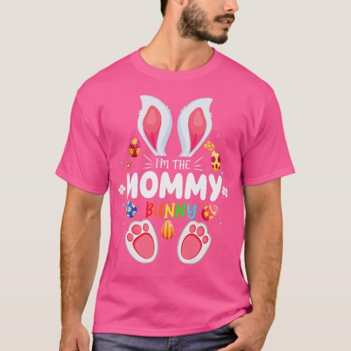 Mens Im The Mommy Bunny Matching Family Easter Par T_Shirt