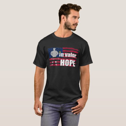 mens In Valor There is Hope shirt police week