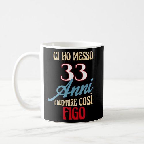 Mens It Took 33 Years Joke Birthday  Ironic  Coffee Mug
