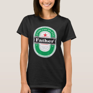 Mens Its Not A Dad Bod Its A Father Figure Beer Fa T-Shirt