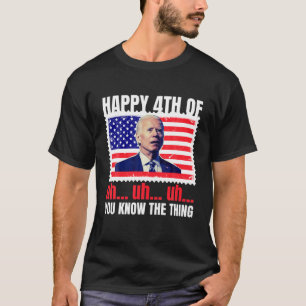 Mens Joe Biden Confused Tee Funny Trendy Merry Hap