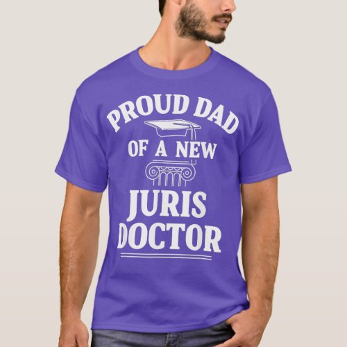 Mens Juris Doctor of Jurisprudence Dad Law T_Shirt