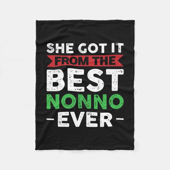 Mens Just another greatest nonno in the world Fleece Blanket (Front)