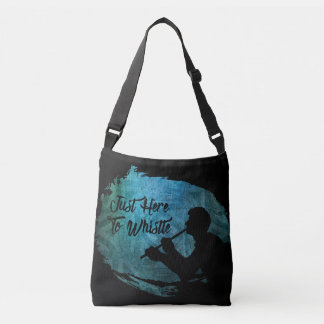 Mens 'Just Here To Whistle' Cross-Body Bag