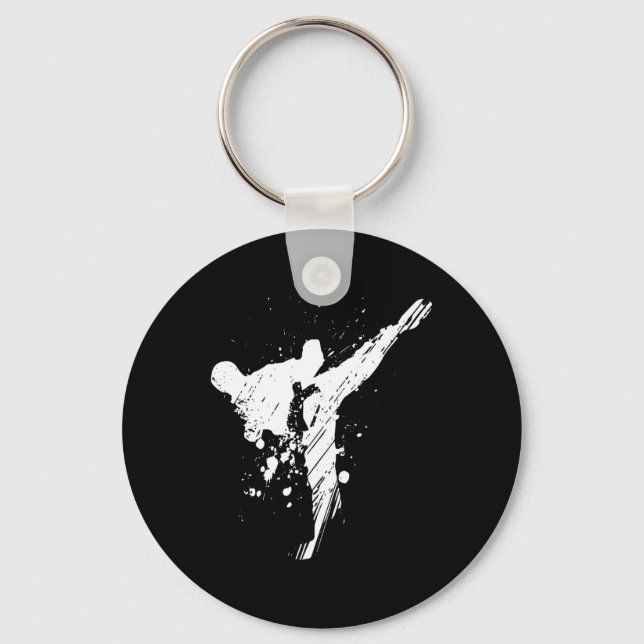 Mens Karate Shirt  Keychain (Front)
