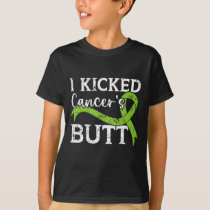 Mens Kicked Cancers Butt Non-Hodgkin Lymphoma T-Shirt