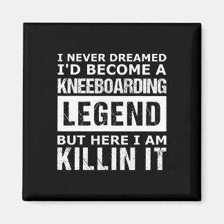 Mens Kneeboarding Funny  Magnet