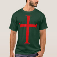 Mens Knights Templar Cross Crusader  Soldier of
