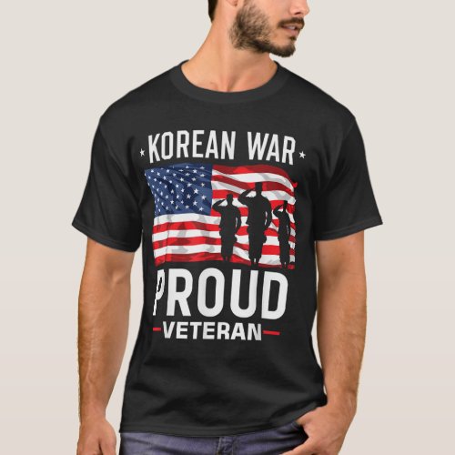 Mens Korean War Veteran T_Shirt