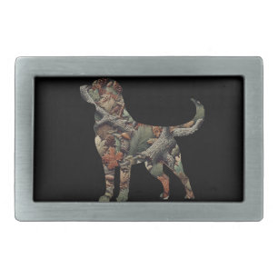 Men's Labrador Belt Buckle, Camo Belt Buckle