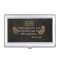 Men's Leather Monogram Business Card Case