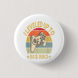 Mens Leveled Up To Big Brother Est 2022 Promoted Button