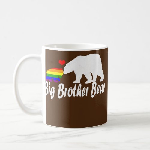 Mens LGBT Big Brother Bear Gay Pride Equal Rights Coffee Mug