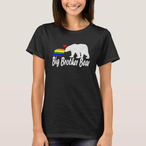 Mens Lgbt Big Brother Bear Gay Pride Equal Rights  T_Shirt