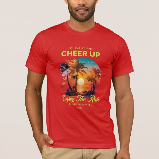 MEN'S LIFE'S JOURNEY CHEER UP TEE (Front)