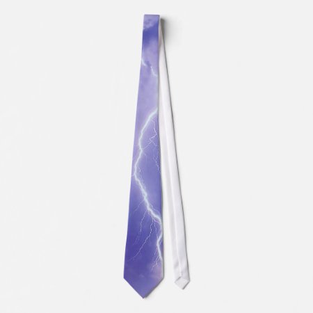 Men's Lightning Pattern Tie