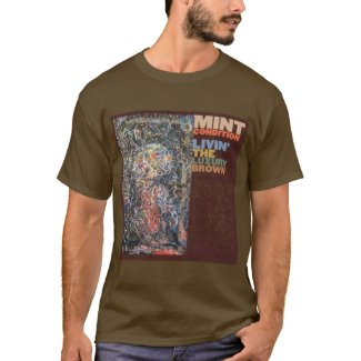 Men's Living The Luxury Brown T-Shirt