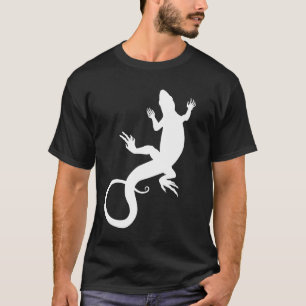 Men's Lizard T-shirt Cool Reptile Lizard Art Shirt