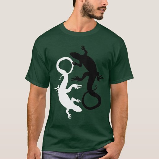 Men's Lizard T-shirt Cool Reptile Lizard Art Shirt | Zazzle