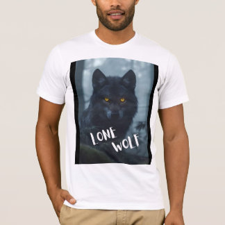 mens(lone wolf design) T-Shirt