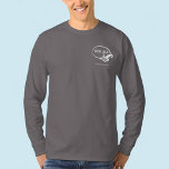 Men's Long Sleeve Business Shirt with Custom Logo<br><div class="desc">Promote your business whenever you can,  even on your shirt. Easily personalize this custom printed long sleeve shirt with your own company logo. Unisex style for men and women available in other colors and sizes. Made with preshrunk cotton. No minimum order quantity and no setup fee.</div>