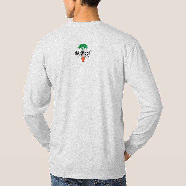 Mens long sleeve "I'm a lil chili" T-Shirt (Back)