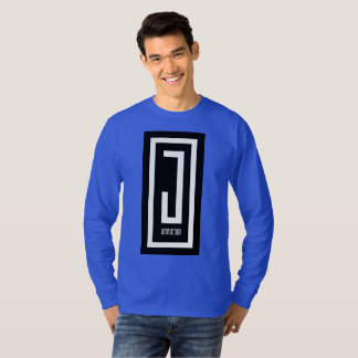 mens long sleeve j wear design tee