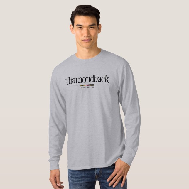 Men's Long Sleeve T-Shirt with classic logo (Front Full)