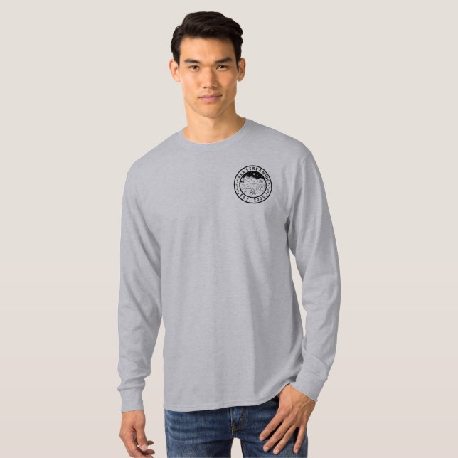 Men's Long Sleeve Tee Shirt logos Bea-Streaming (Front Full)