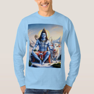 Men's Lord Shiv T-Shirt - Spiritual Hindu Design
