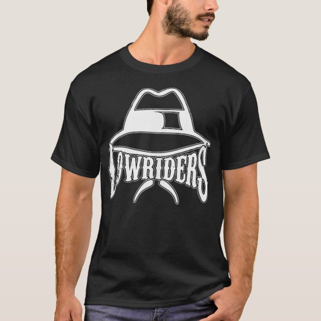 Mens Lowrider Hat LA Chicano Cholo Los Angeles Low T-Shirt (Front)