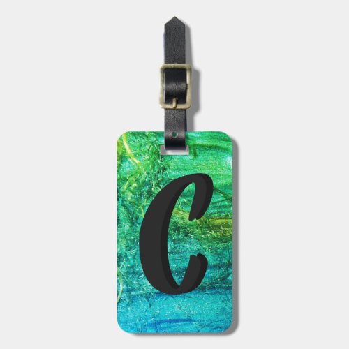 Mens luggage tag for names starting with C