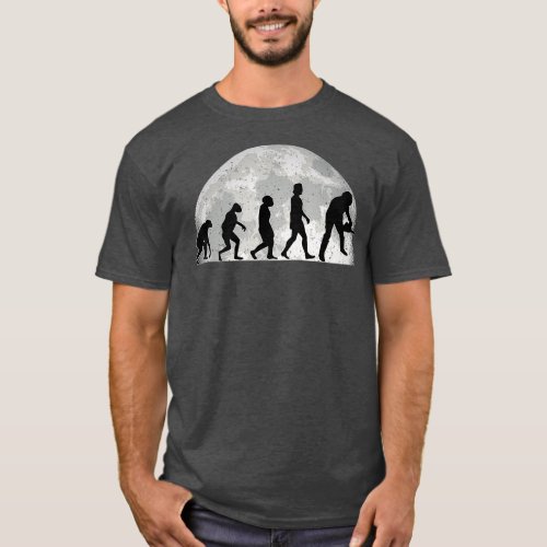 Mens Lumberjack Evolution Moon Forester Chainsaw T_Shirt