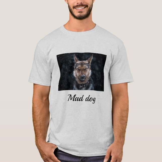 Men's Mad Dog cotton t-shirt (Front)