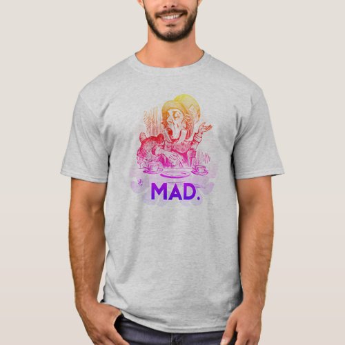 Mens MAD Mad Hatter Rainbow T_Shirt