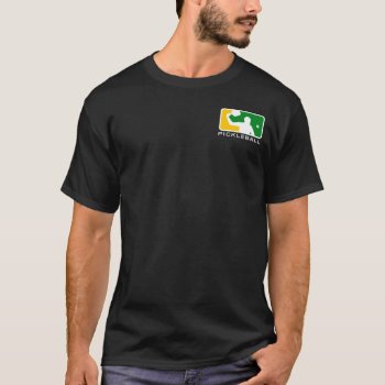 Men's Major League Pickleball T-shirt Small Logo by Pickleball_Gift at Zazzle
