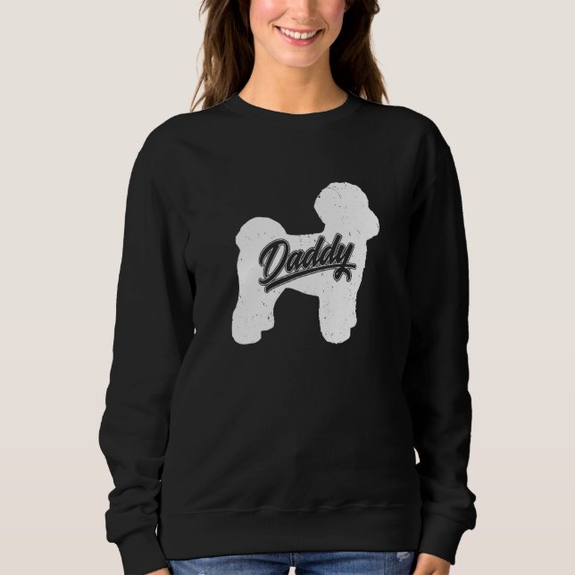 Mens Maltese Daddy Dog Owner Papa Fathers Of Malte Sweatshirt (Front)