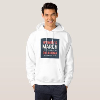Men's March Hoodie by Womens_March_on_OK at Zazzle