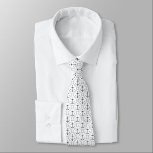 Men's Maritime Anchor Tie