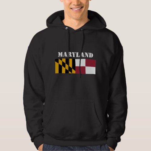 Men's Maryland State Flag Hoodie