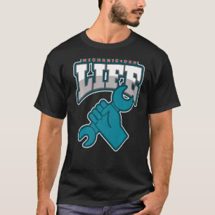 Mens Mechanic Dad Life Men  Funny Mechanic T-Shirt